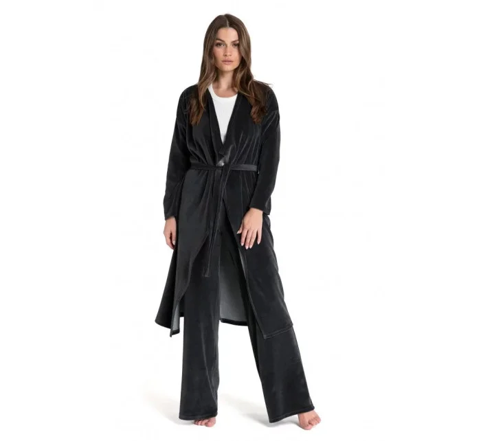 Dámský sametový župan LA087 - Lalupa