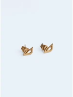 DELIKÁTNÍ zlaté náušnice FashionStreet JY0012 DELIKÁTNÍ zlaté náušnice FashionStreet JY0012