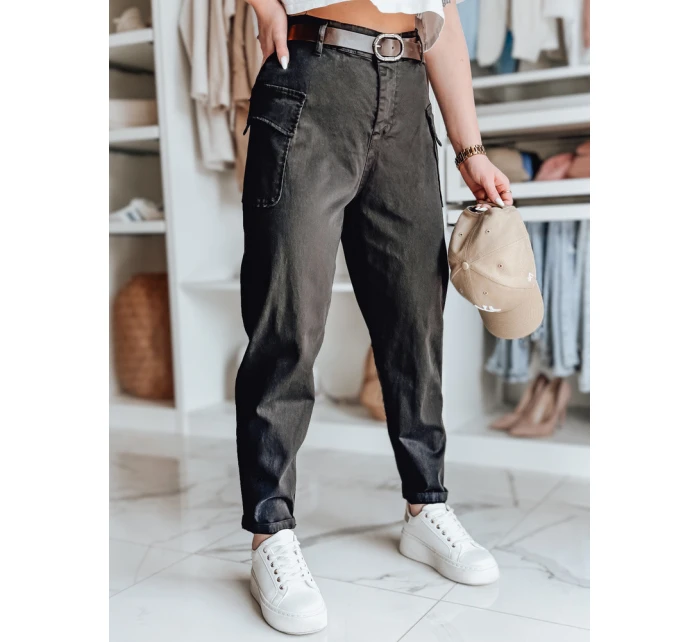 Dámské kalhoty black model 21986161 - Dstreet