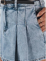 Dámské džínové sukně a šortky modrá Dstreet model 21987605 - FashionStreet Dámské džínové sukně a šortky modrá Dstreet model 21987605 - FashionStreet