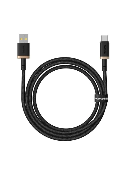 Baseus Dura USB-Type C 60W kabel 1m (černý/zlatý)