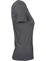 B&C #E190 /women Dámské tričko z těžké bavlny 01.004T dark grey B&C #E190 /women Dámské tričko z těžké bavlny 01.004T dark grey
