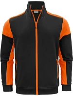 Printer Prime Sweater Full Zip Men Pánská mikina 61.2061 black/orange