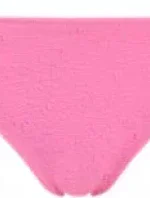 Dámské plavkové kalhotky STRING SIDE TIE BIKINI KW0KW02398 TOZ růžové - Calvin Klein