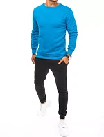 FashionStreet pánská modročerná tepláková souprava AX0636