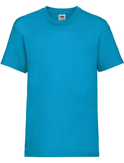 Fruit of the Loom Kids Valueweight T Dětské tričko 16.1033 azure blue Fruit of the Loom Kids Valueweight T Dětské tričko 16.1033 azure blue