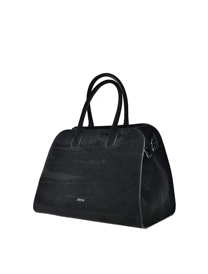 Dámská Shopper Taška Z Eko Semiše Big Star SS574007 Černá