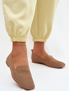 Materiálové dámské světle hnědé model 22102802 - Boto
