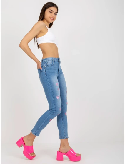 Džínové kalhoty NM SP model 18449609 modrá - FPrice Džínové kalhoty NM SP model 18449609 modrá - FPrice