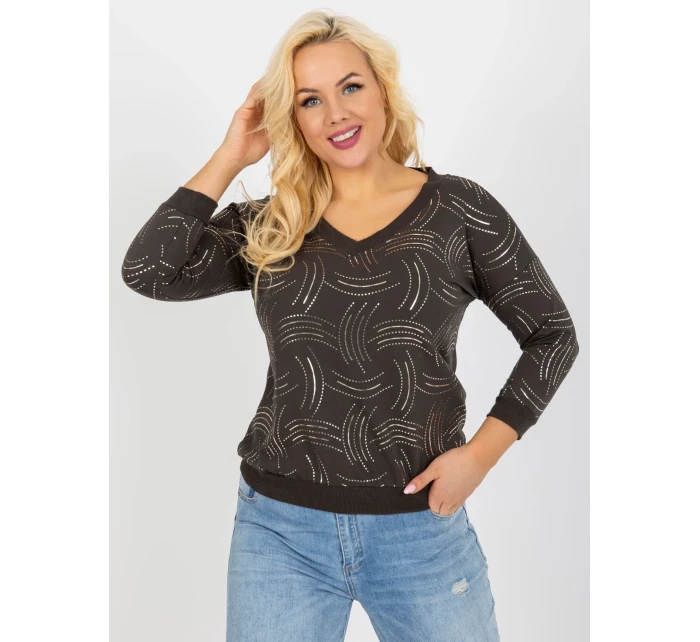 Halenka RV BZ model 18372171 tmavá khaki - FPrice Halenka RV BZ model 18372171 tmavá khaki - FPrice