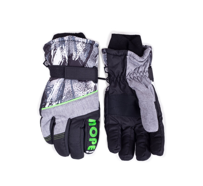 Dětské zimní lyžařské rukavice Yoclub REN-0269C-A150 Multicolour