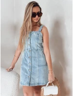 Džínové mini šaty bez ramínek blue Dstreet model 21987991 - FashionStreet