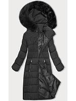 Dámská zimní bunda s kapucí J Style graphite (16M9126-105)