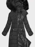 Dámská zimní bunda s kapucí J Style graphite (16M9126-105)