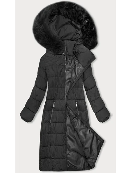 Dámská zimní bunda s kapucí J Style graphite (16M9126-105)