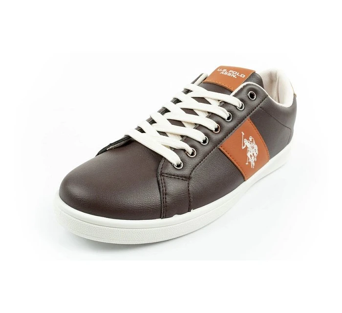 U.S. Polo model 22115595 boty tenisky pánské módní hnědé pohodlné