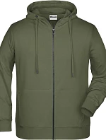 Daiber 8026 Pánská mikina s kapucí 02.8026 olive