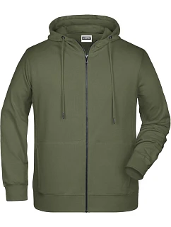 Daiber 8026 Pánská mikina s kapucí 02.8026 olive