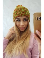 Fiona fleecová čepice zelená model 18751237 - K-Fashion Fiona fleecová čepice zelená model 18751237 - K-Fashion