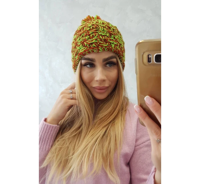 Fiona fleecová čepice zelená model 18751237 - K-Fashion Fiona fleecová čepice zelená model 18751237 - K-Fashion