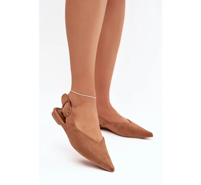 Dámské baleríny S přezkou Camel model 21834804 - Boto Dámské baleríny S přezkou Camel model 21834804 - Boto