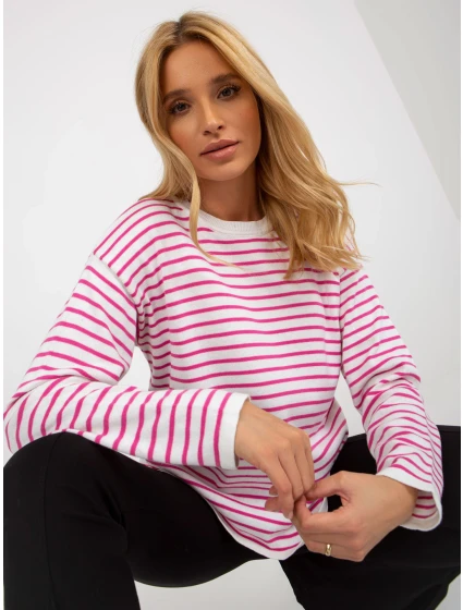 Dámský svetr LC SW 6006 .22 světle fialová - FPrice Dámský svetr LC SW 6006 .22 světle fialová - FPrice