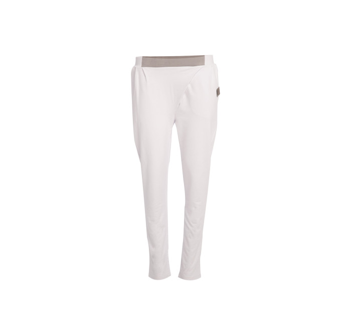 Kalhoty model 16628037 Boyfriend White - LOOK MADE WITH LOVE