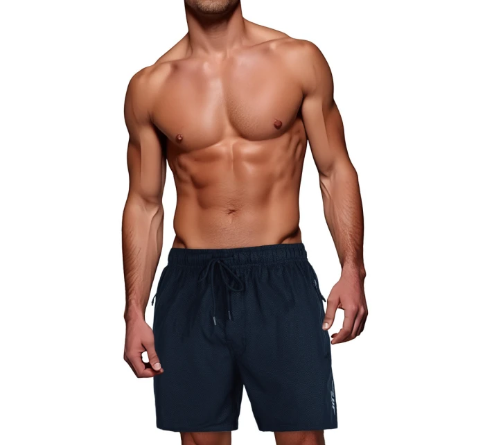 Pánské tmavě modré šortky FashionStreet SX2528