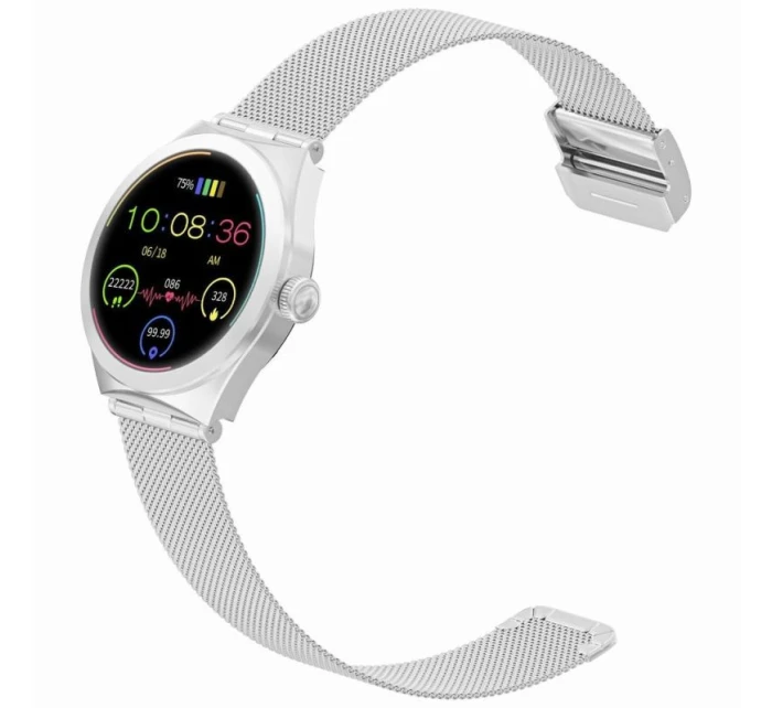 Chytré hodinky Gravity Silver GT25-7 Chytré hodinky Gravity Silver GT25-7