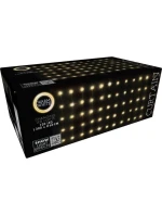 VÁNOČNÍ STROMEK SVĚTLA VENKOVNÍ/VNITŘNÍ SVĚTELNÝ ZÁVĚS 120 VEDL 300X60CM S DÁLKOVÝM OVLÁDÁNÍM TEPLÁ BÍLÁ