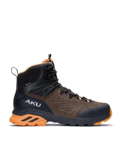 Aku pánská turistická kotníková obuv Reactive Gore-tex hnědá
