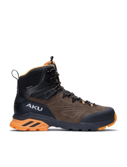 Aku pánská turistická kotníková obuv Reactive Gore-tex hnědá