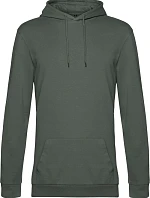 B&C #Hoodie Pánská mikina s kapucí 01.U03W millennial khaki