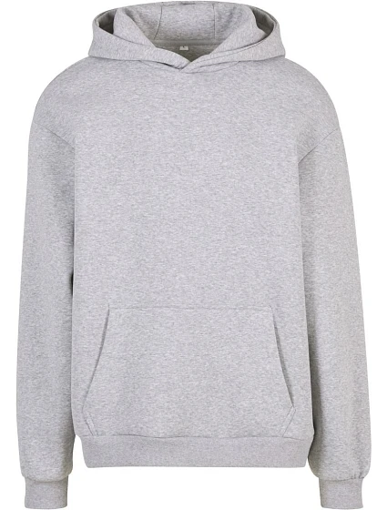 Build your Brand BY 284 Mikina s kapucí z těžké bavlny "Fluffy" 56.0284 heather grey Build your Brand BY 284 Mikina s kapucí z těžké bavlny "Fluffy" 56.0284 heather grey