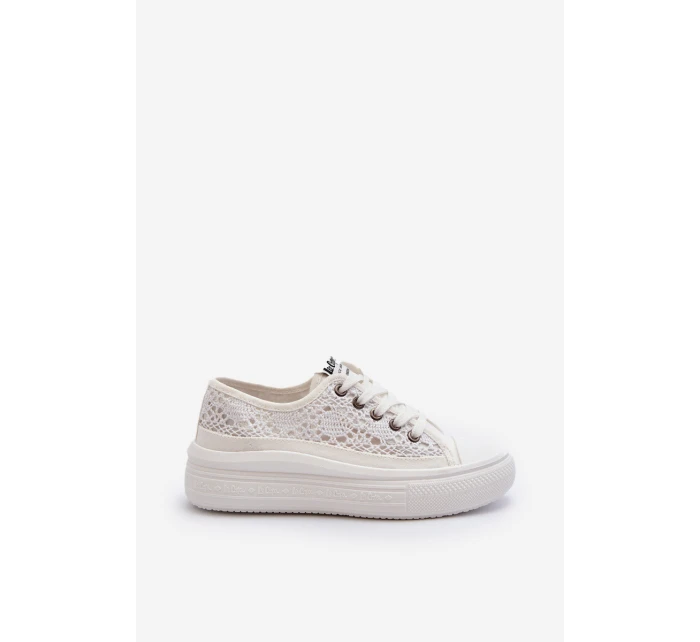 Dámské krajkové tenisky model 21649979 bílé - Lee Cooper