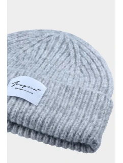 Dámská čepice model 21998083 Šedá - 4F