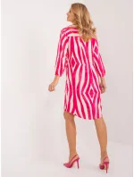 Šaty D73771M30427A fuchsiová Šaty D73771M30427A fuchsiová