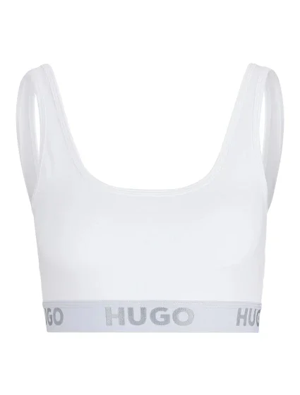 BOSS Dámská sportovní podprsenka Sporty Logo 50469631-100 - HUGO