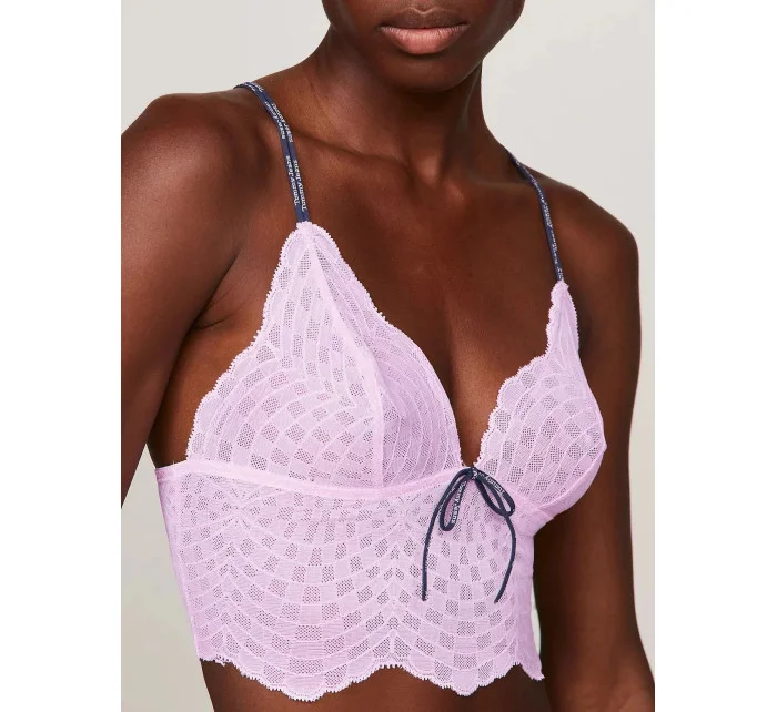 Dámský top UW0UW04683 TOB sv. růžová - Tommy Hilfiger Dámský top UW0UW04683 TOB sv. růžová - Tommy Hilfiger