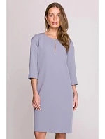 Dámské šaty S394 holubičí šedá - Stylove Dámské šaty S394 holubičí šedá - Stylove