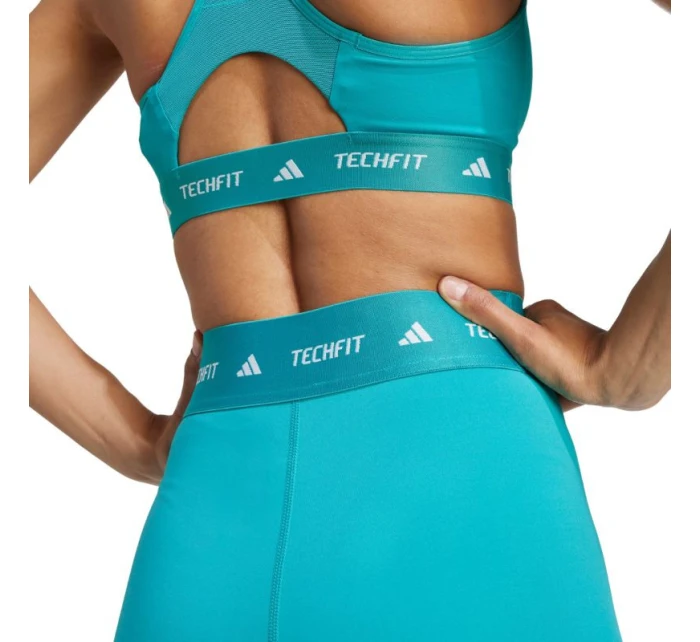 Dámské šortky adidas Techfit tyrkysové JW7561 dámské
