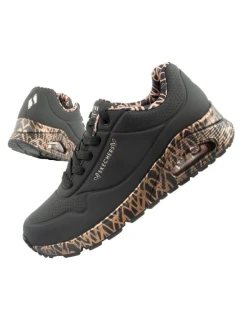 Skechers Uno-Loving Love dámské sportovní tenisky módní černé dámské boty