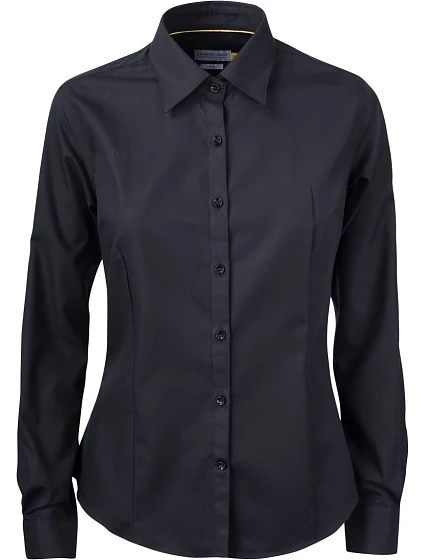 J.Harvest & Frost YB 50 Regular Women Keprová halenka s dlouhým rukávem 63.5003 black