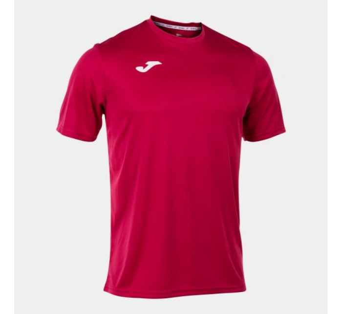 Unisex Fotbalové tričko Combi 100052.560 Tmavě malinová - Joma