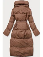 Hnědá dámská zimní  bunda model 21247625 - J.STYLE