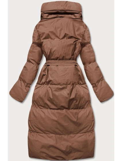 Hnědá dámská zimní  bunda model 21247625 - J.STYLE