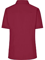 JN Popelínová business halenka s krátkým rukávem 02.0 wine model 22487605 - Daiber JN Popelínová business halenka s krátkým rukávem 02.0 wine model 22487605 - Daiber