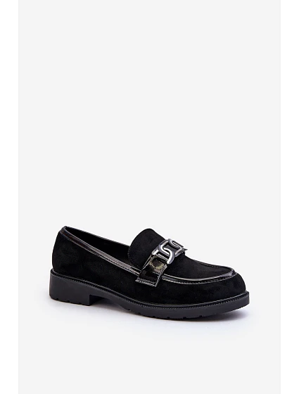 Dámské semišové mokasíny model 21652854 - S.Barski