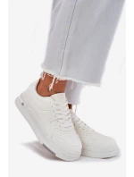 Nízké dámské sneakersy Big Star RR274A310 HI-POLY SYSTEM Bílé Nízké dámské sneakersy Big Star RR274A310 HI-POLY SYSTEM Bílé