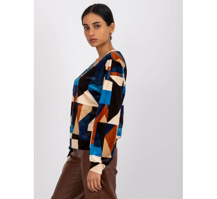 Halenka DHJ BZ 6550.74P tmavě modrá